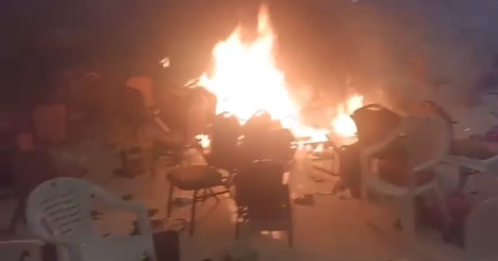 Serial blasts inside a Convention Centre in Kerala during a prayer meet; 1 dead and over 30 injured.